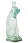 Бутыль для водки "Медведь" (Прозрачное фигурное стекло - Россиийская Империя, конец XIX века) цоколе, написано название водки "Сибирякъ" инфо 3691k.