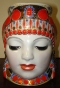 Кружка "Голова восточной женщины" Фарфор, подглазурная роспись ЛФЗ, 60-е годы XX века 10 см Сохранность очень хорошая инфо 3783k.