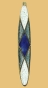 Заколка для галстука Латунь, эмаль CCCP, начало XX века 1920 г инфо 11642k.