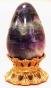 Яйцо пасхальное на подставке Флюорит Вторая половина XX века 1952 г инфо 6138l.