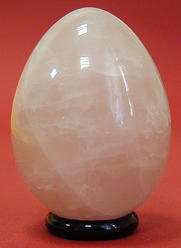 Яйцо пасхальное Розовый кварц Вторая половина XX века 1952 г инфо 6174l.