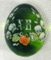 Пасхальное яйцо Стекло, цветная эмаль Россия, начало XX века 1910 г инфо 6187l.