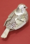 Пасхальный сувенир "Птичка" Металл, напыление "Christofle", Франция, 60-70-е гг XX века посуды, столовых приборов, художественных изделий инфо 6188l.