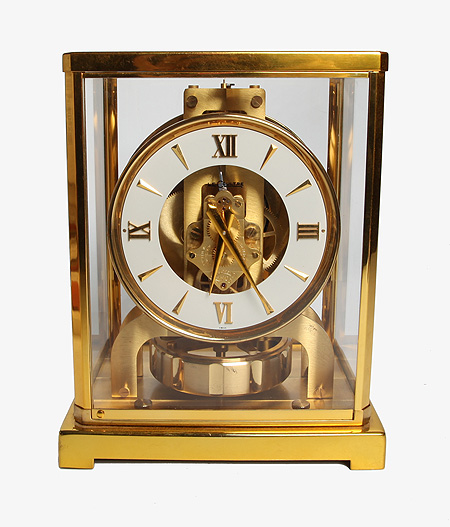 Часы "Atmos" Металл, стекло, эмаль, золочение Швейцария, середина XIX века календарем, минутным репетиром и турбийоном инфо 8854b.