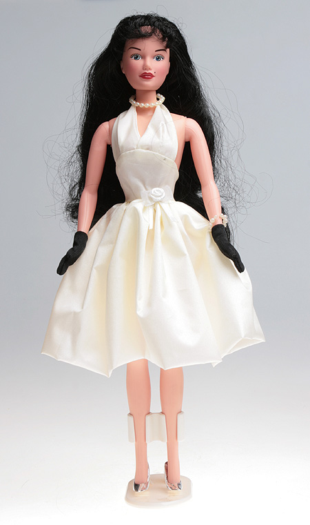 Кукла коллекционная Bettie Page из серии Great American Pin-ups Candi, Hamilton Toys 2007 г инфо 9466b.