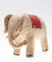 Елочная игрушка "Слон" Папье-маше, вата, ткань СССР, первая половина XX века х 4 см Сохранность хорошая инфо 484m.