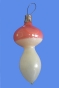 Елочная игрушка "Грибок мухомор" СССР, 60-е годы XX века хорошая Красочное покрытие немного стерто инфо 11950m.