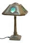 Лампа настольная в стиле модерн Металл, слюда Россия, начало ХХ века 1905 г инфо 6294g.