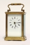 Часы каретные (Бронза, металл, стекло - Российская Империя, 80-е годы XIX века) 1884 г инфо 6419g.